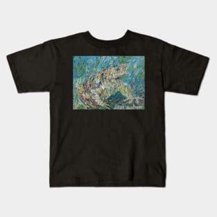 TOAD oil painting.1 Kids T-Shirt